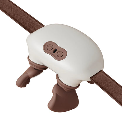 4D Hand Shaped Kneading Neck and Shoulder Massager Portable Neck Shoulder Massage Pillow Brushless Motor Trapezius Masajeador